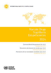 Cover of the INCB Narcotic Substances Statistics for 2024