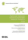 Cover of the INCB Psychotropic Substances Statistics for 2023